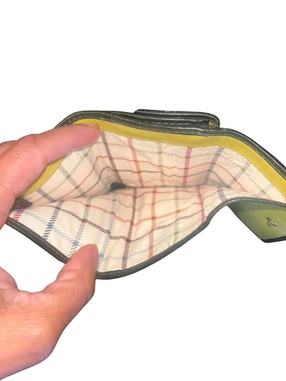 Coach Leatherware Black & Canvas Trifold Wallet - Picture 12 of 13